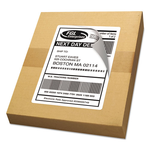 Picture of Shipping Labels with TrueBlock Technology, Laser, 5 1/2 x 8 1/2, White, 200/Box