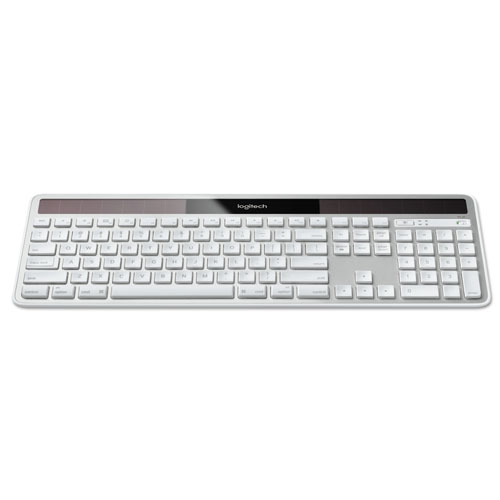 Picture of Wireless Solar Keyboard for Mac, Full Size, Silver