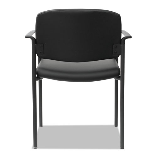 Picture of Alera Sorrento Series Ultra-Cushioned Stacking Guest Chair, 25.59" x 24.01" x 33.85", Black, 2/Carton