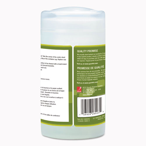Picture of Board Wipes Dry Erase Cleaning Wipes, Cloth, 7 x 8, 70/Tub