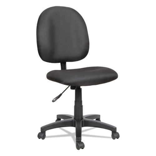 Picture of Alera Essentia Series Swivel Task Chair, Supports Up to 275 lb, 17.71" to 22.44" Seat Height, Black