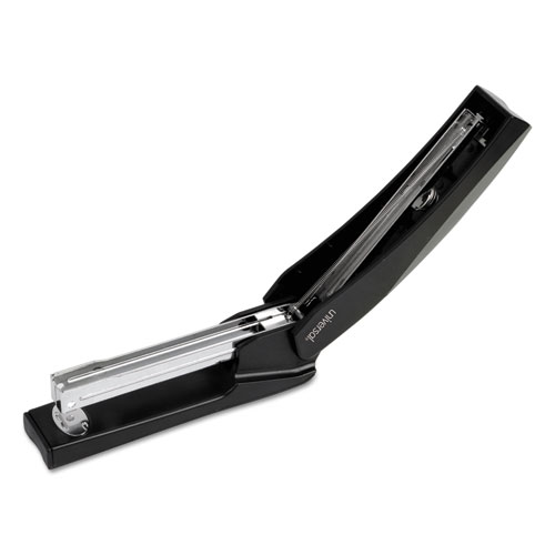 Picture of Stand-Up Full Strip Stapler, 20-Sheet Capacity, Black/Gray