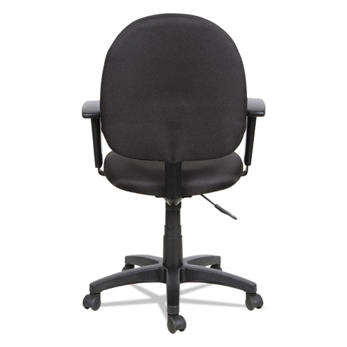 Picture of Alera Essentia Series Swivel Task Chair with Adjustable Arms, Supports Up to 275 lb, 17.71" to 22.44" Seat Height, Black