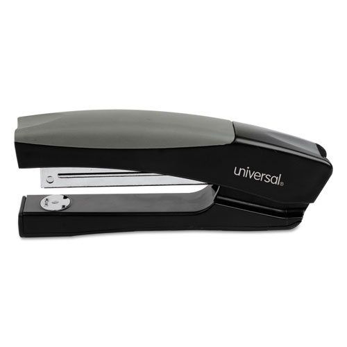 Picture of Stand-Up Full Strip Stapler, 20-Sheet Capacity, Black/Gray