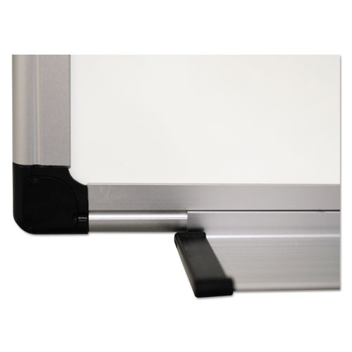 Picture of Porcelain Value Dry Erase Board, 48" x 72", White Surface, Satin Aluminum Frame