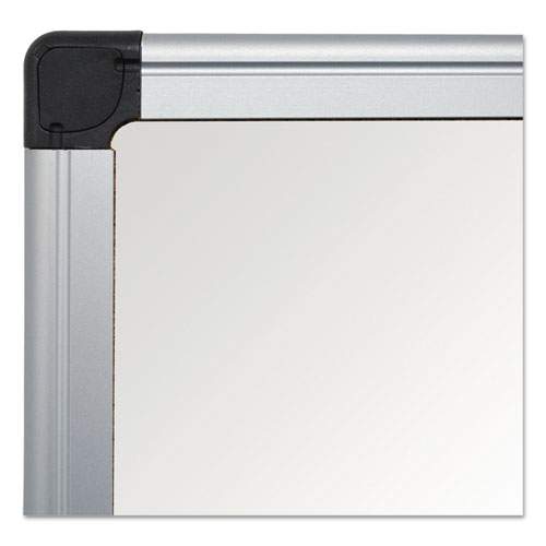 Picture of Porcelain Value Dry Erase Board, 48" x 72", White Surface, Satin Aluminum Frame