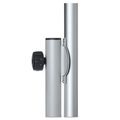 Picture of Revolver Easel, Horizontal Orientation, 70.8" x 47.2", White Surface, Satin Aluminum Frame