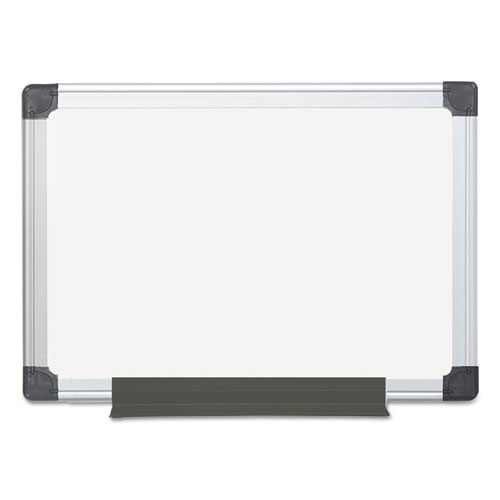 Picture of Value Melamine Dry Erase Board, 18" x 24", White Surface, Satin Aluminum Frame