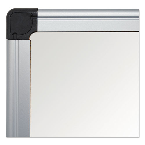 Picture of Value Melamine Dry Erase Board, 48" x 96", White Surface, Satin Aluminum Frame