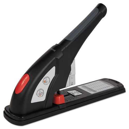 Picture of Heavy-Duty Stapler, 200-Sheet Capacity, Black/Graphite/Red