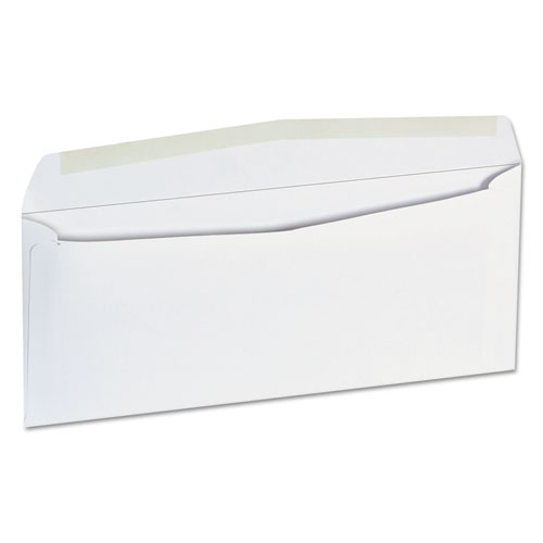Picture of Open-Side Business Envelope, #9, Square Flap, Gummed Closure, 3.88 x 8.88, White, 500/Box