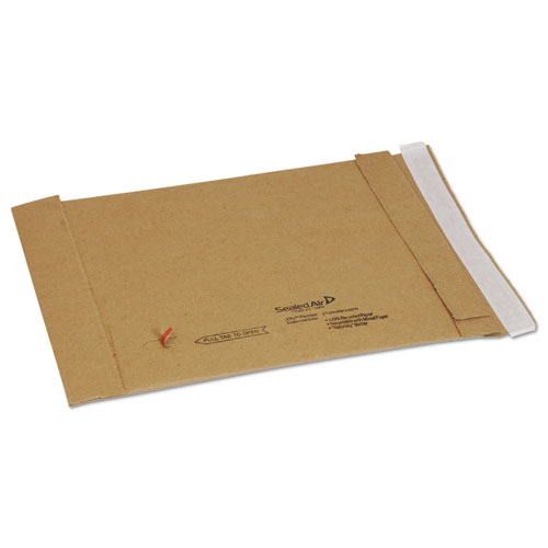 Picture of Jiffy Padded Mailer, #0, Paper Padding, Self-Adhesive Closure, 6 x 10, Natural Kraft, 250/Carton