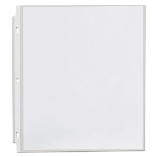 Picture of Top-Load Poly Sheet Protectors, Heavy Gauge, Clear, 50/Pack