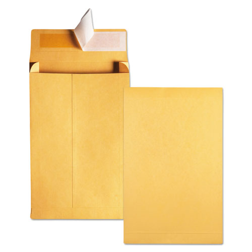 Picture of Redi-Strip Kraft Expansion Envelope, #10 1/2, Square Flap, Redi-Strip Adhesive Closure, 9 x 12, Brown Kraft, 25/Pack