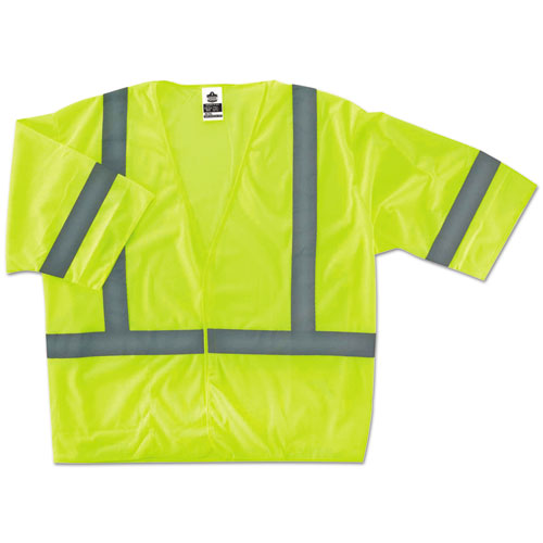 Picture of GloWear 8310HL Type R Class 3 Economy Mesh Vest, Large to X-Large, Lime