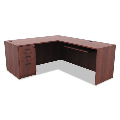 Picture of Alera Valencia Series Full Pedestal File, Left/Right, 3-Drawers: Box/Box/File, Legal/Letter, Cherry, 15.63" x 20.5" x 28.5"