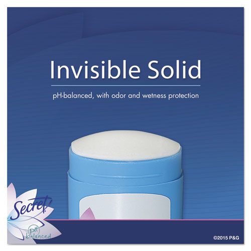 Picture of Invisible Solid Anti-Perspirant and Deodorant, Powder Fresh, 0.5 oz Stick