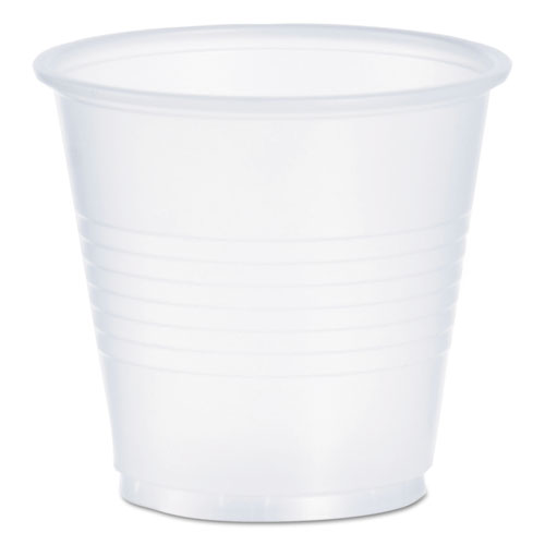 High-Impact+Polystyrene+Cold+Cups%2C+3.5+oz%2C+Plastic%2C+Translucent%2C+100%2FPack