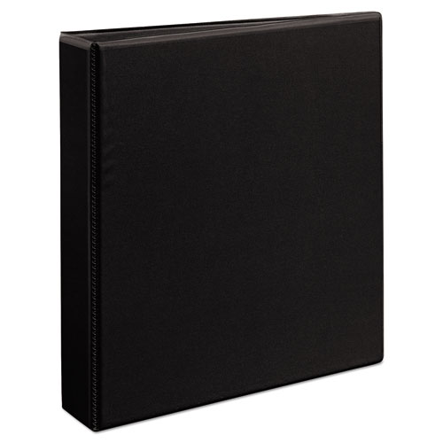 Picture of Durable View Binder with DuraHinge and EZD Rings, 3 Rings, 1.5" Capacity, 11 x 8.5, Black, (9400)