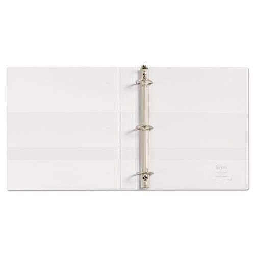 Picture of Durable View Binder with DuraHinge and EZD Rings, 3 Rings, 1" Capacity, 11 x 8.5, White, (9301)