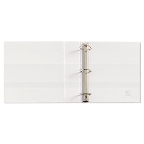 Picture of Heavy-Duty View Binder with DuraHinge and One Touch EZD Rings, 3 Rings, 2" Capacity, 11 x 8.5, White