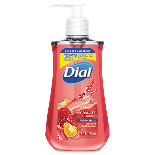 Picture of Antibacterial Liquid Soap, Pomegranate and Tangerine, 7.5 oz Pump Bottle, 12/Carton