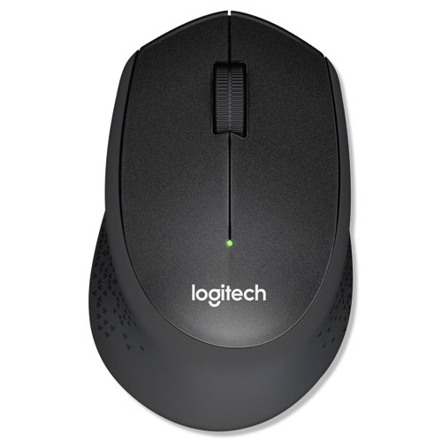 M330+Silent+Plus+Mouse%2C+2.4+Ghz+Frequency%2F33+Ft+Wireless+Range%2C+Right+Hand+Use%2C+Black