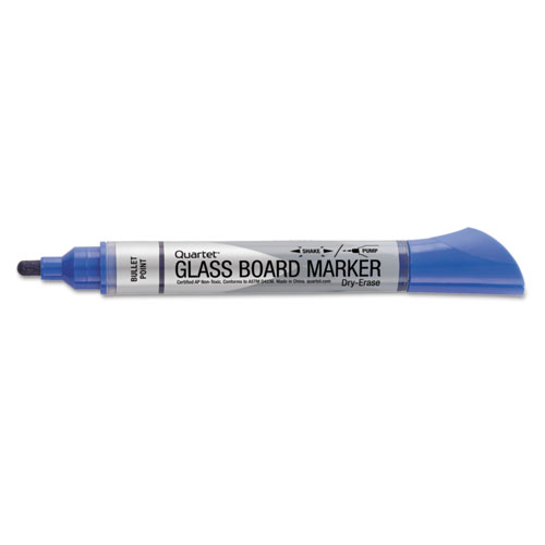 Picture of Premium Glass Board Dry Erase Marker, Broad Bullet Tip, Assorted Colors, 4/Pack