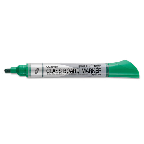 Picture of Premium Glass Board Dry Erase Marker, Broad Bullet Tip, Assorted Colors, 4/Pack