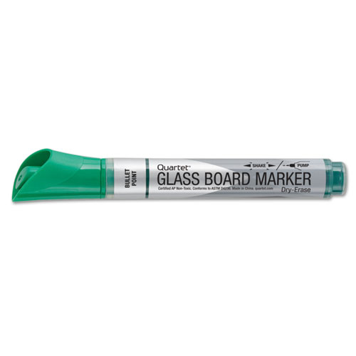 Picture of Premium Glass Board Dry Erase Marker, Broad Bullet Tip, Assorted Colors, 4/Pack