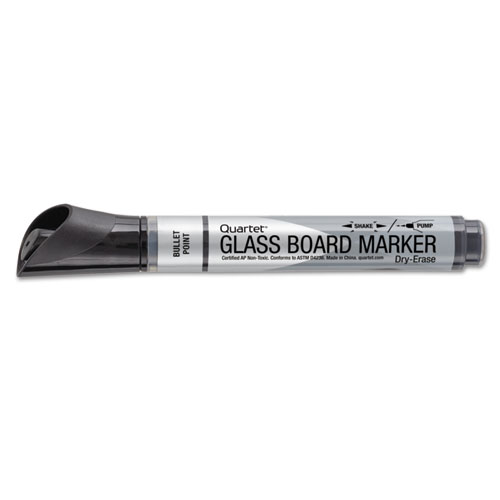 Picture of Premium Glass Board Dry Erase Marker, Broad Bullet Tip, Assorted Colors, 4/Pack