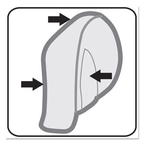 Picture of Deluxe Back Support, 15.5 x 3 x 11, Black