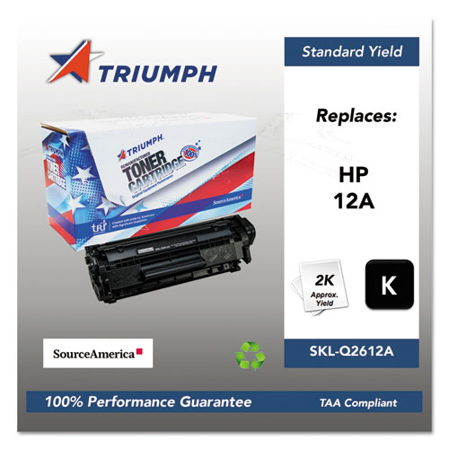 Picture of 751000NSH0171 Remanufactured Q2612A (12A) Toner, 2,000 Page-Yield, Black