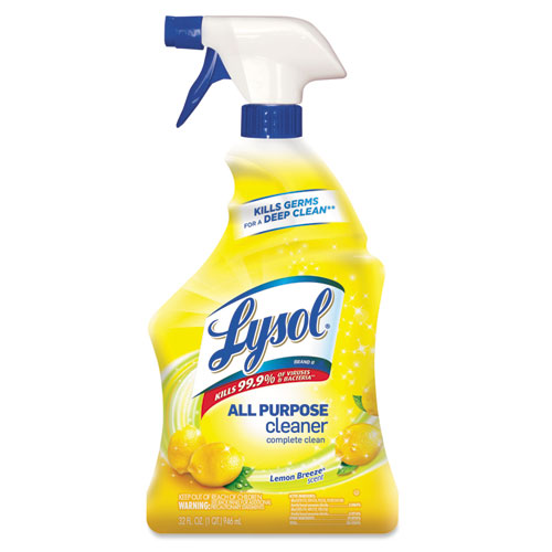 Picture of Ready-to-Use All-Purpose Cleaner, Lemon Breeze, 32oz Spray Bottle