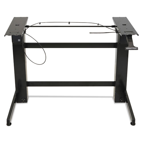 Picture of WorkFit-B Sit-Stand Base, Up to 88 lb, 42" x 26" x 32" to 51.5", Black