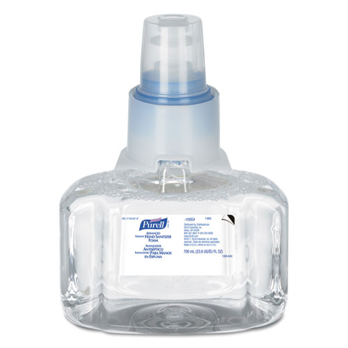 Picture of Advanced Hand Sanitizer Foam, For LTX-7 Dispensers, 700 mL Refill, Fragrance-Free