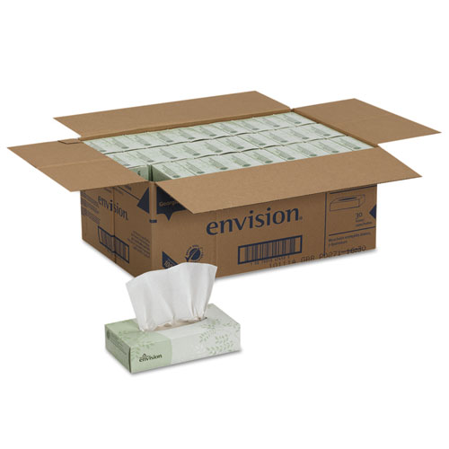 Facial+Tissue%2C+2-Ply%2C+White%2C+100+Sheets%2Fbox%2C+30+Boxes%2Fcarton