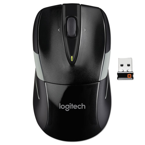 Picture of M525 Wireless Mouse, 2.4 GHz Frequency/33 ft Wireless Range, Left/Right Hand Use, Black