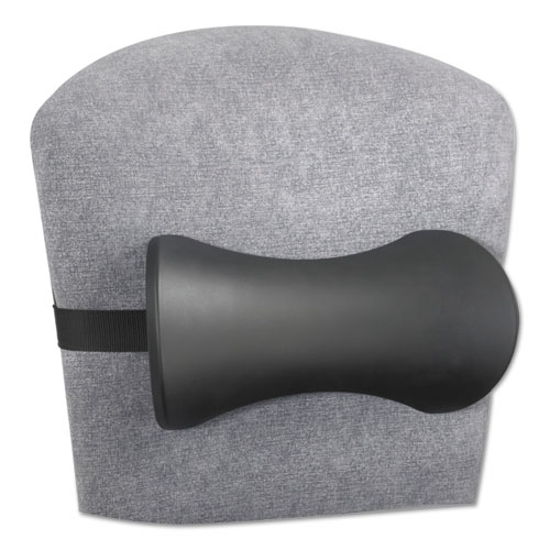 Picture of Lumbar Support Memory Foam Backrest, 14.5 x 3.75 x 6.75, Black