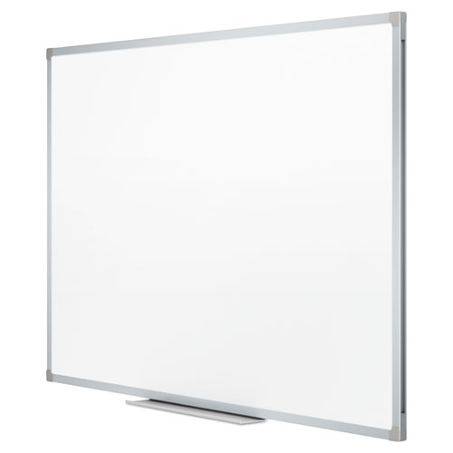 Picture of Dry-Erase Board, Melamine Surface, 48 x 36, Silver Aluminum Frame