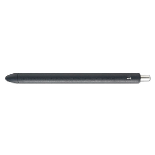 Picture of InkJoy Gel Pen, Retractable, Medium 0.7 mm, Black Ink, Black/Smoke Barrel, 36/Pack