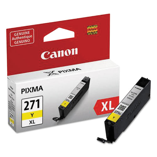 Picture of 0339C001 (CLI-271XL) High-Yield Ink, Yellow