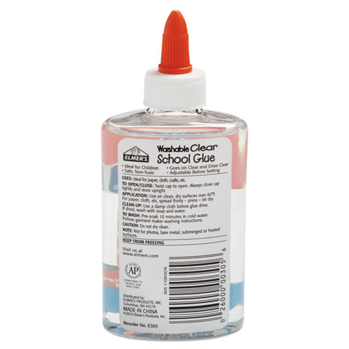 Picture of Washable School Glue, 5 oz, Dries Clear