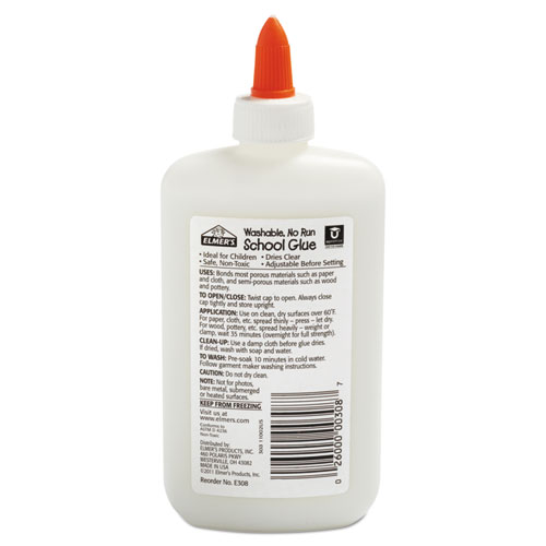 Picture of Washable School Glue, 7.63 oz, Dries Clear