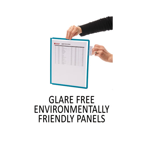 Picture of VARIO Magnetic Wall Reference System, 5 Panels, 10 Pockets, Assorted Borders