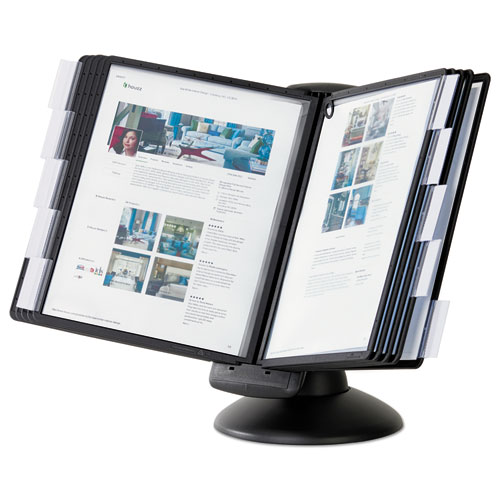 Picture of SHERPA Motion Desk Reference System, 10 Panels, Black Borders