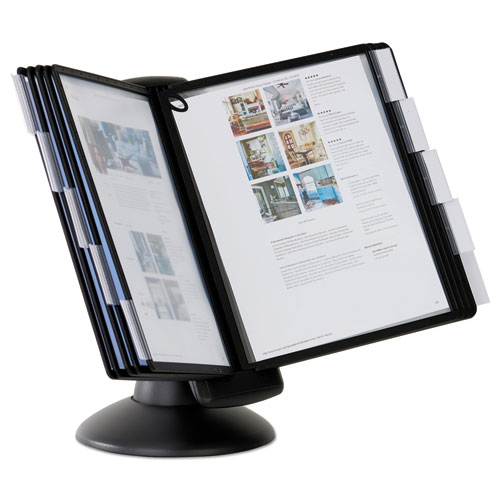 Picture of SHERPA Motion Desk Reference System, 10 Panels, Black Borders