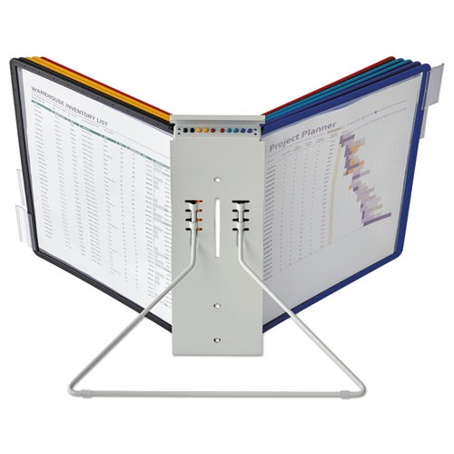Picture of InstaView Expandable Desktop Reference System, 10 Panels, Assorted Borders