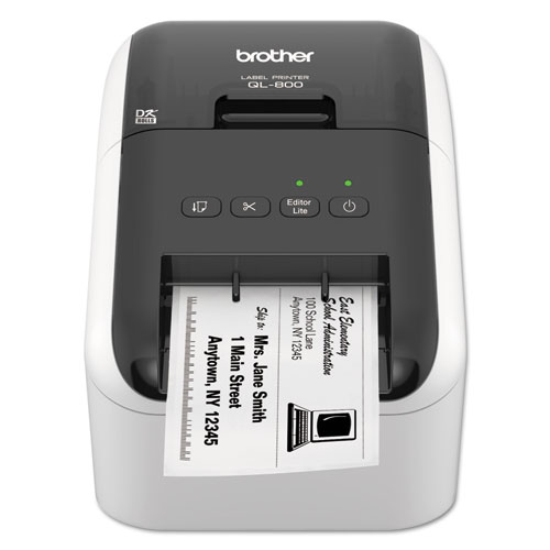 Picture of QL-800 High-Speed Professional Label Printer, 93 Labels/min Print Speed, 5 x 8.75 x 6