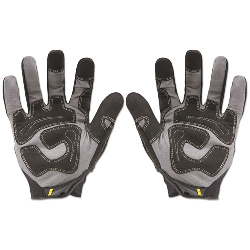 Picture of General Utility Spandex Gloves, Black, Large, Pair